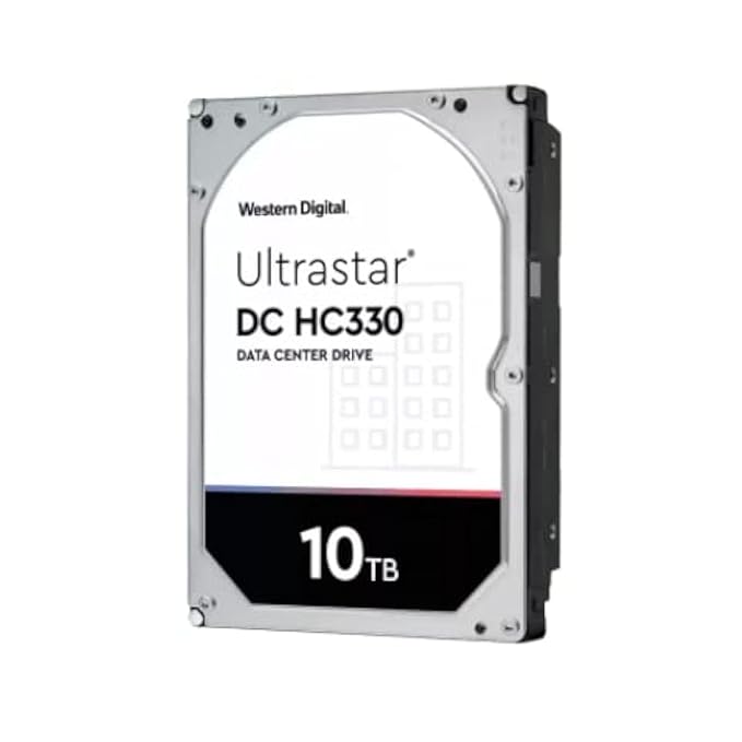 Western Digital Ultrastar DC HC330 10TB 3.5" Enterprise Internal Hard Drive