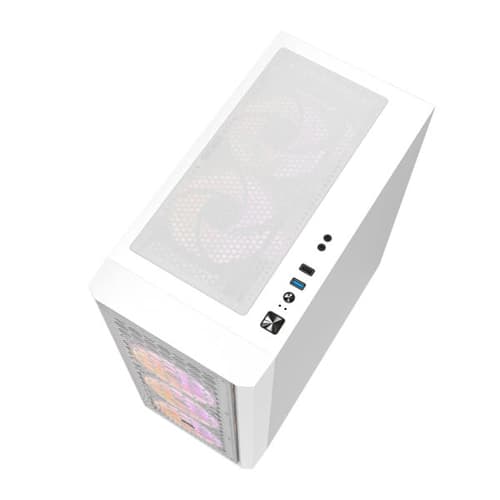 Ant Esports 250 Air ARGB White ATX Mid Tower Case