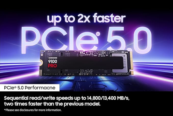 SSD 2TB 9100 PRO M.2 NVME SAMSUNG