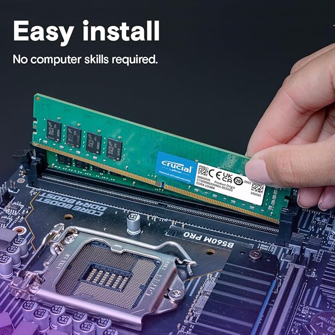 8GB DDR4 CRUCIAL 3200 DT D