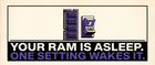 Retro illustration cover for a RAM XMP speed fix guide