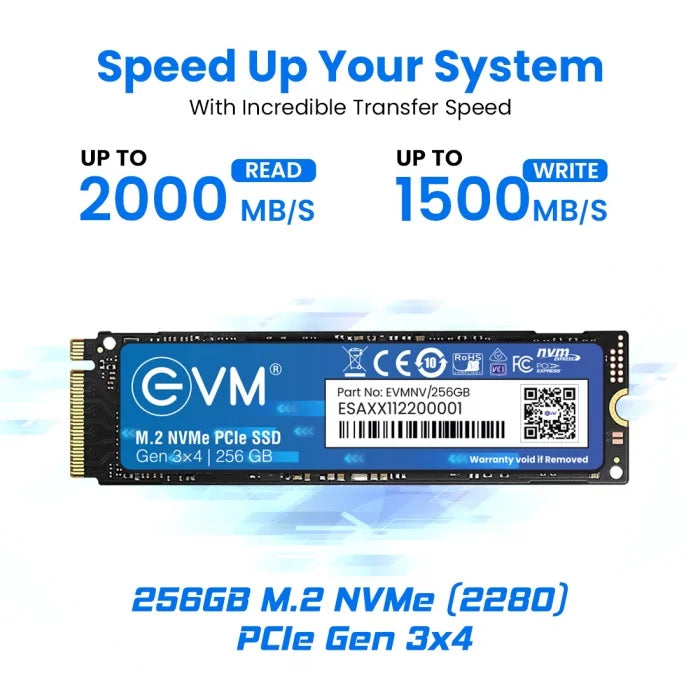 SSD 256GB EVM NVME