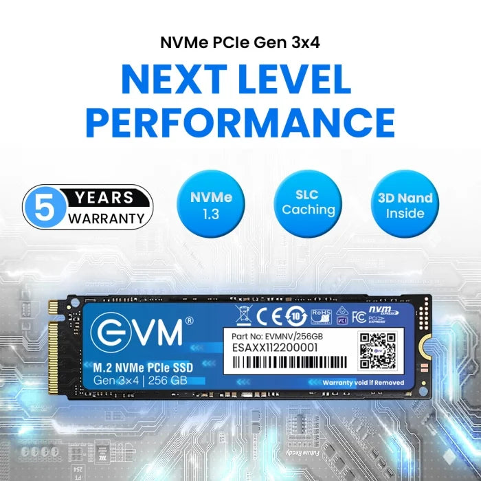 SSD 256GB EVM NVME