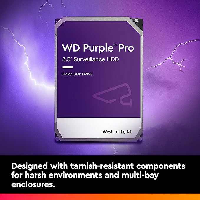 Western Digital Purple Pro 10TB 3.5" Surveillance Internal Hard Drive
