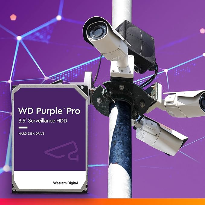 Western Digital Purple Pro 10TB 3.5" Surveillance Internal Hard Drive