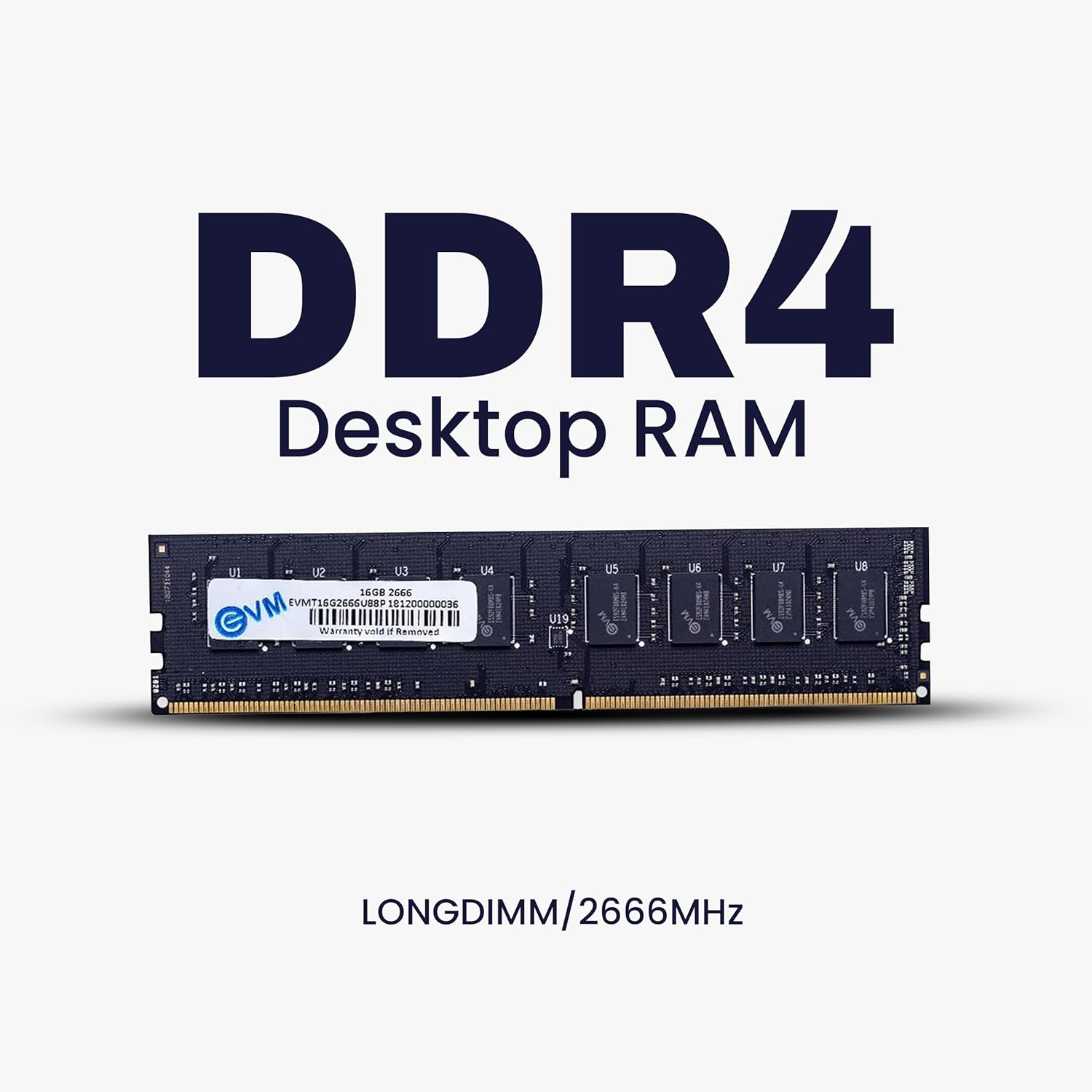 EVM 16GB DDR4 2666MHz Desktop RAM