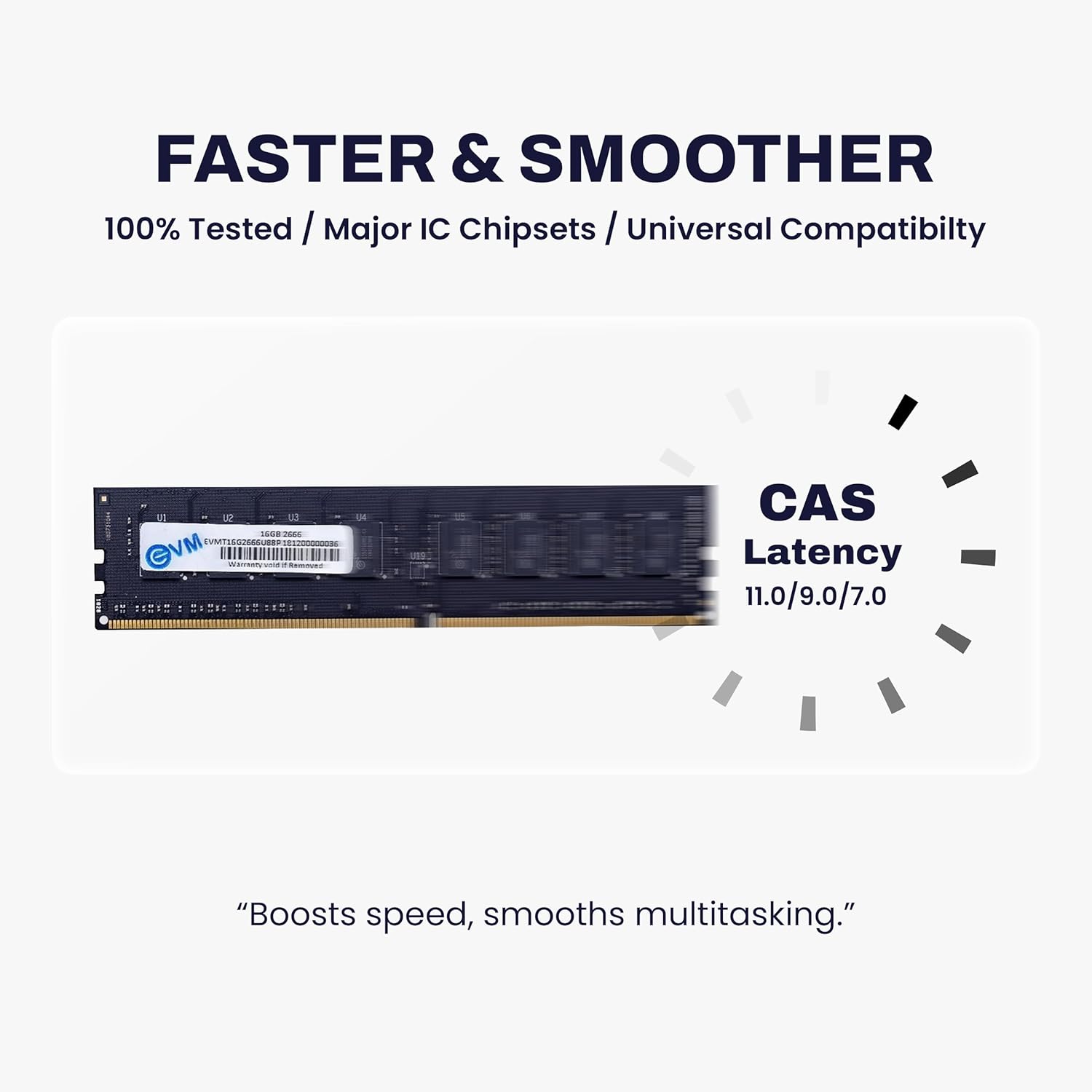 EVM 16GB DDR4 2666MHz Desktop RAM