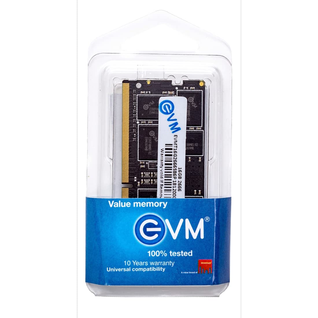 EVM 16GB DDR4 2666MHz Laptop RAM