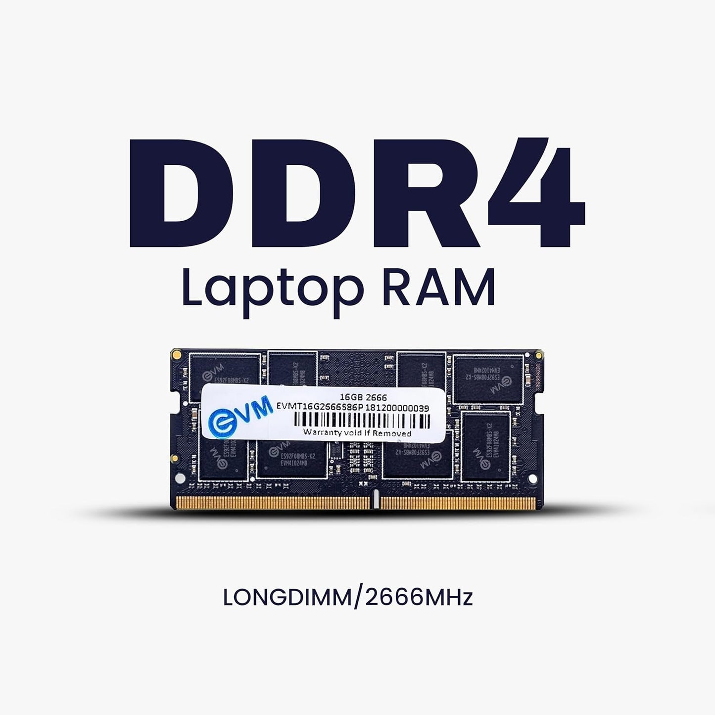 EVM 16GB DDR4 2666MHz Laptop RAM