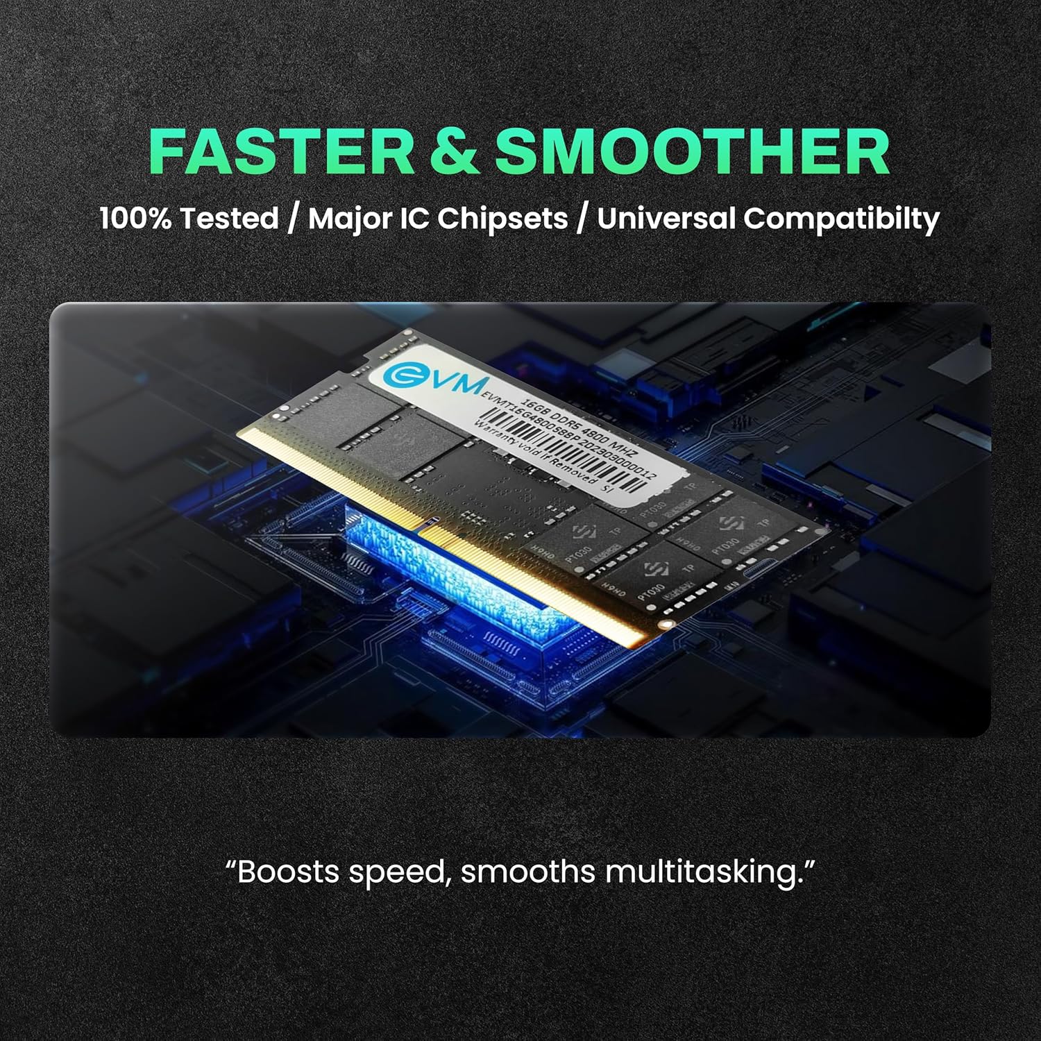 EVM 16GB DDR5 4800MHz Laptop RAM