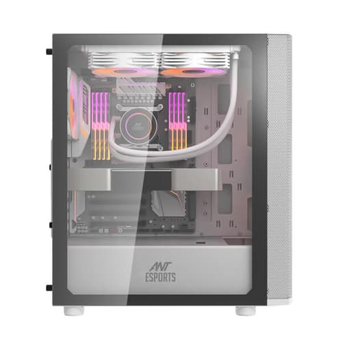 Ant Esports 250 Air ARGB White ATX Mid Tower Case
