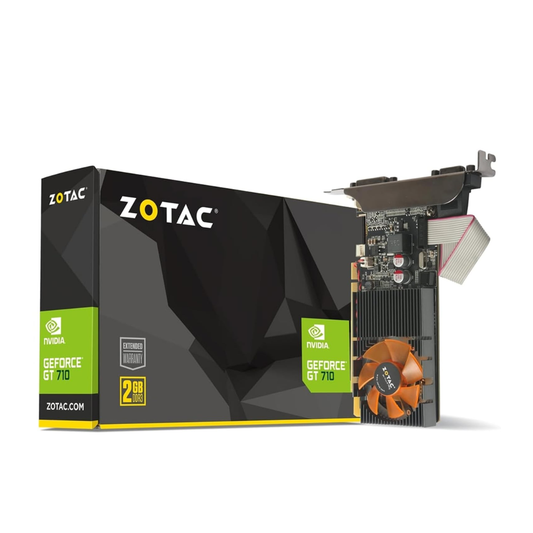 ZOTAC GeForce GT 710 2GB Graphics Card – Reliable Performance for Everyday Computing