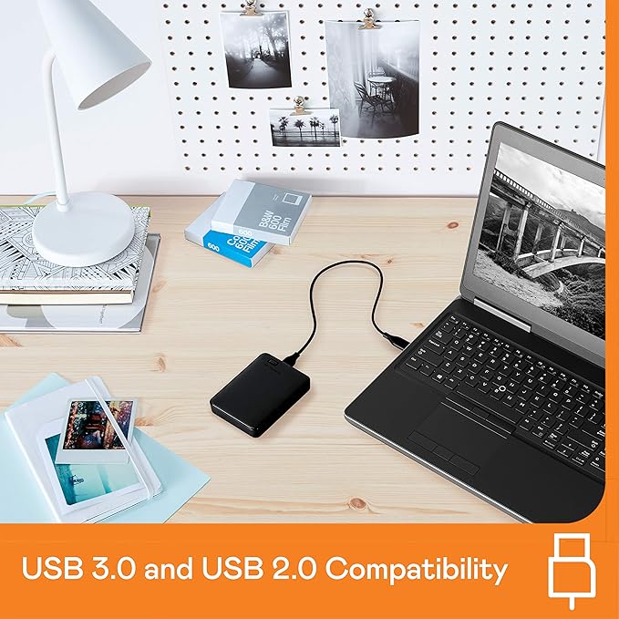 Western Digital WD Elements 2TB Portable External Hard Drive