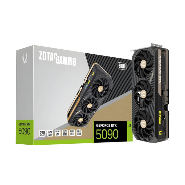 ZOTAC Gaming GeForce RTX 5090 SOLID OC 32GB GDDR7 Graphics Card