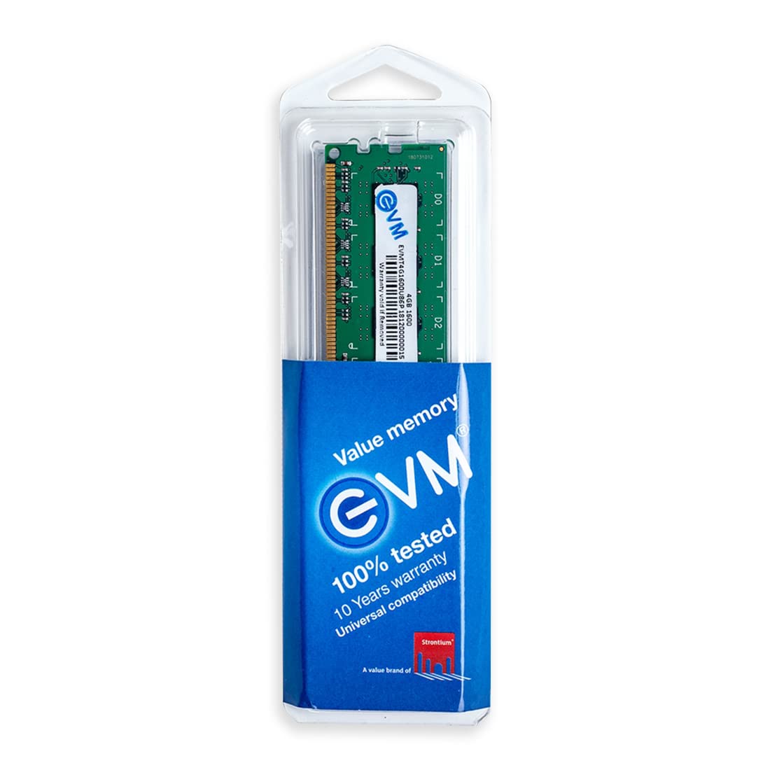 EVM 4GB DDR3 1600MHz Desktop RAM