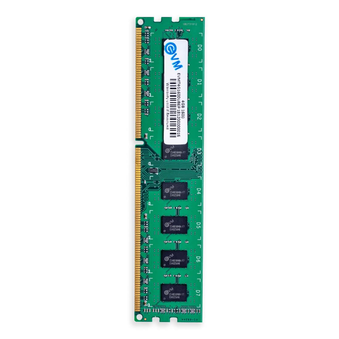 EVM 4GB DDR3 1600MHz Desktop RAM