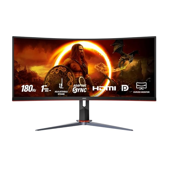 34" AOC MONITOR CU34G2XP