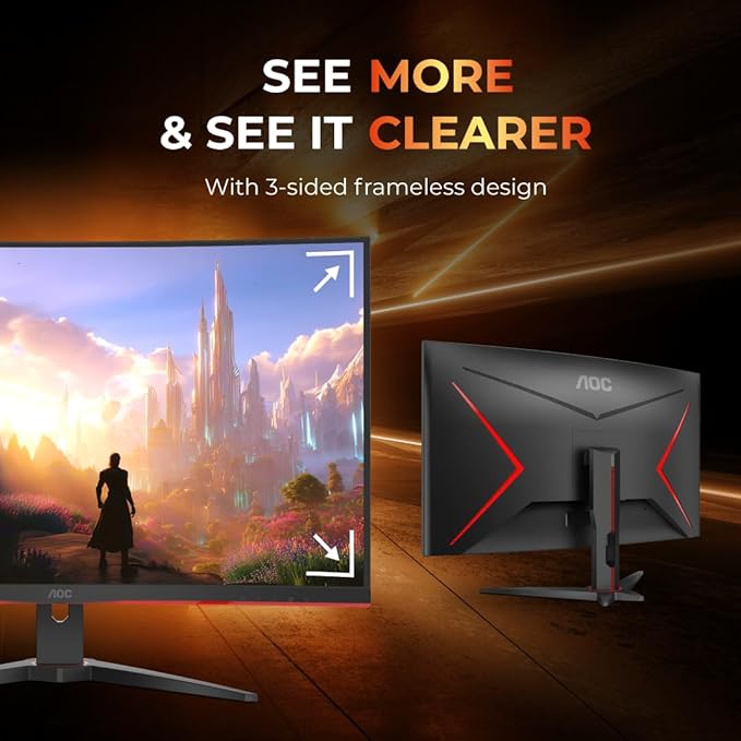 31.5" AOC MONITOR C32G2ZE2