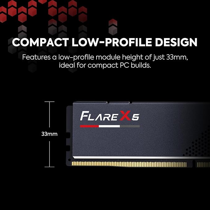 32GB*2 DDR-5 GSKILL 6000MHZ FLARE CL36