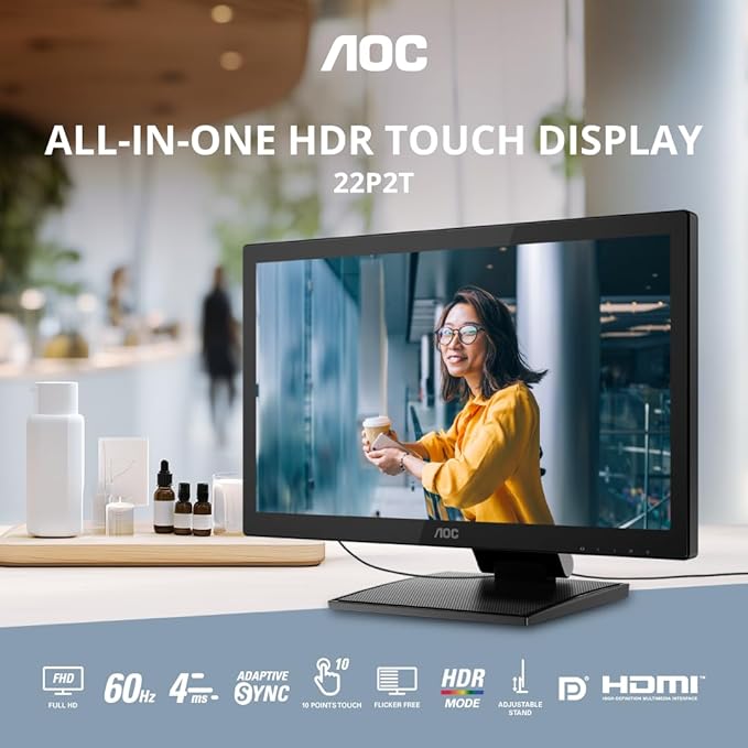 21.5" AOC MONITOR 22P2T