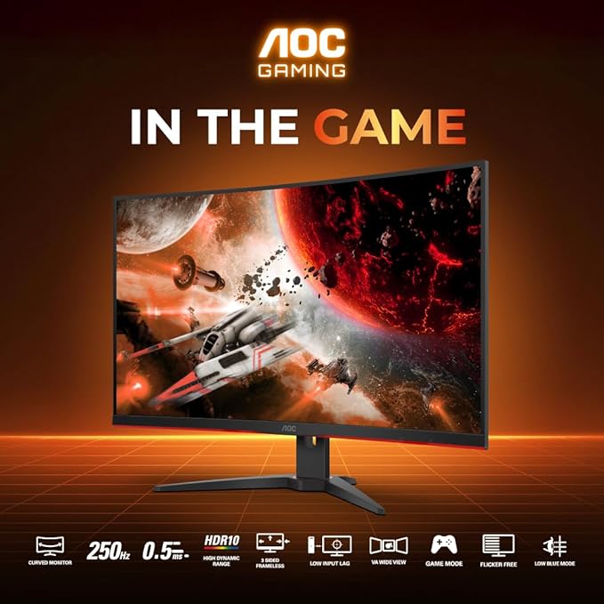 31.5" AOC MONITOR C32G2ZE2