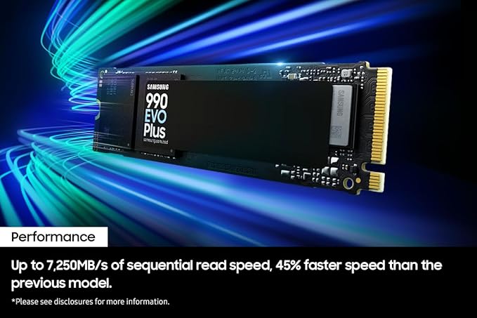 SSD 4TB SAMSUNG 990 EVO PLUS M.2 NVME