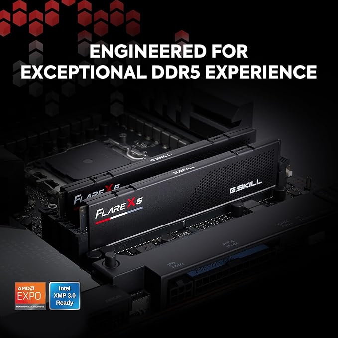 32GB*2 DDR-5 GSKILL 6000MHZ FLARE CL36
