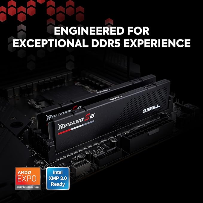 32GB DDR5 GSKIL 6000MHZ RIPJAWS S5 CL36