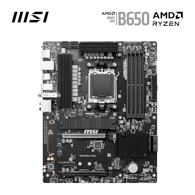B650-S MSI PRO WIFI DDR5 Motherboard