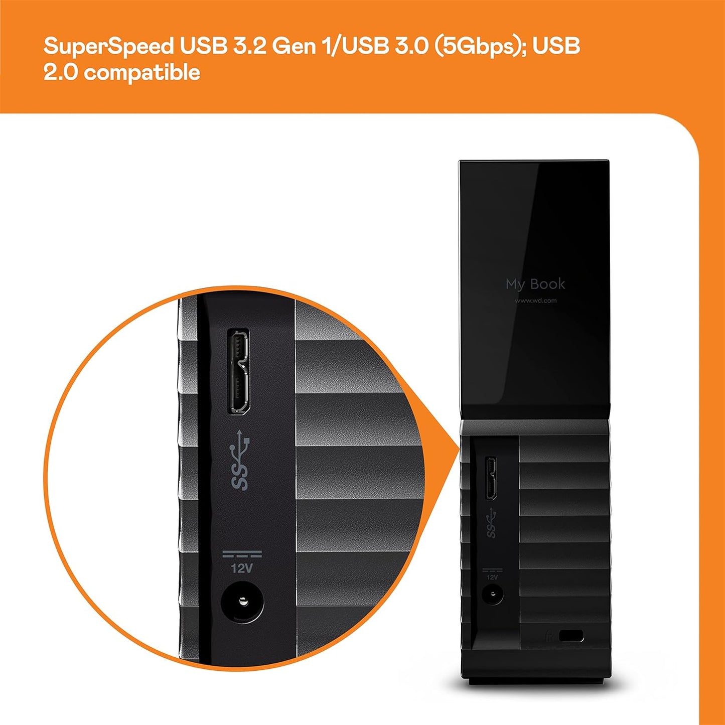 Western Digital WD My Book 8TB External Hard Drive