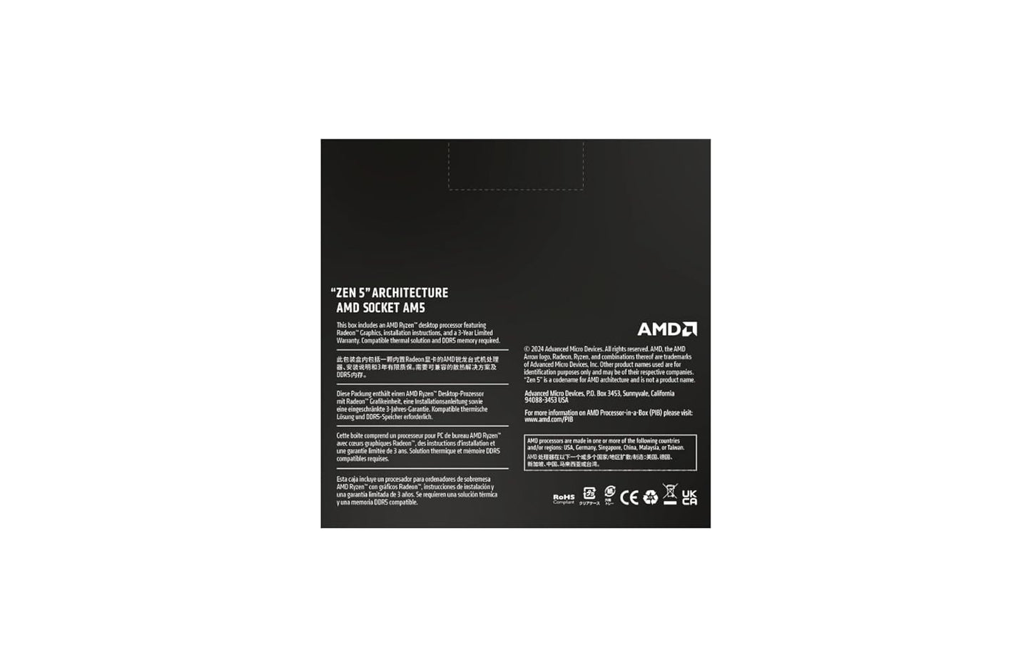 AMD Ryzen 9 9950X Desktop Processor