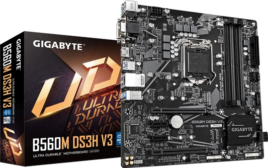 GIGABYTE B560M DS3H V3 LGA1200 Micro-ATX Motherboard for Intel