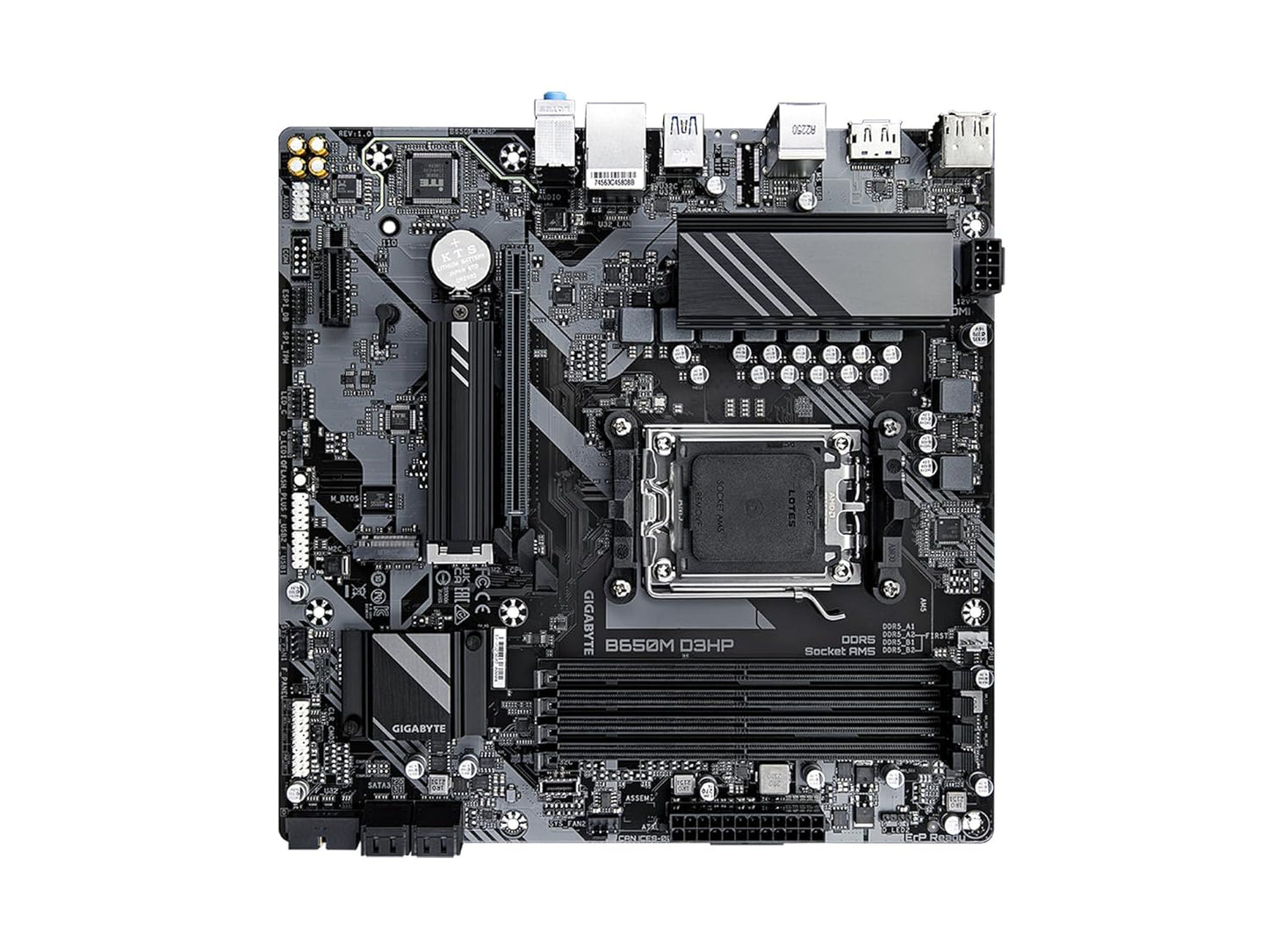 GIGABYTE B650M D3HP AM5 Micro-ATX Motherboard with DDR5 & PCIe 4.0