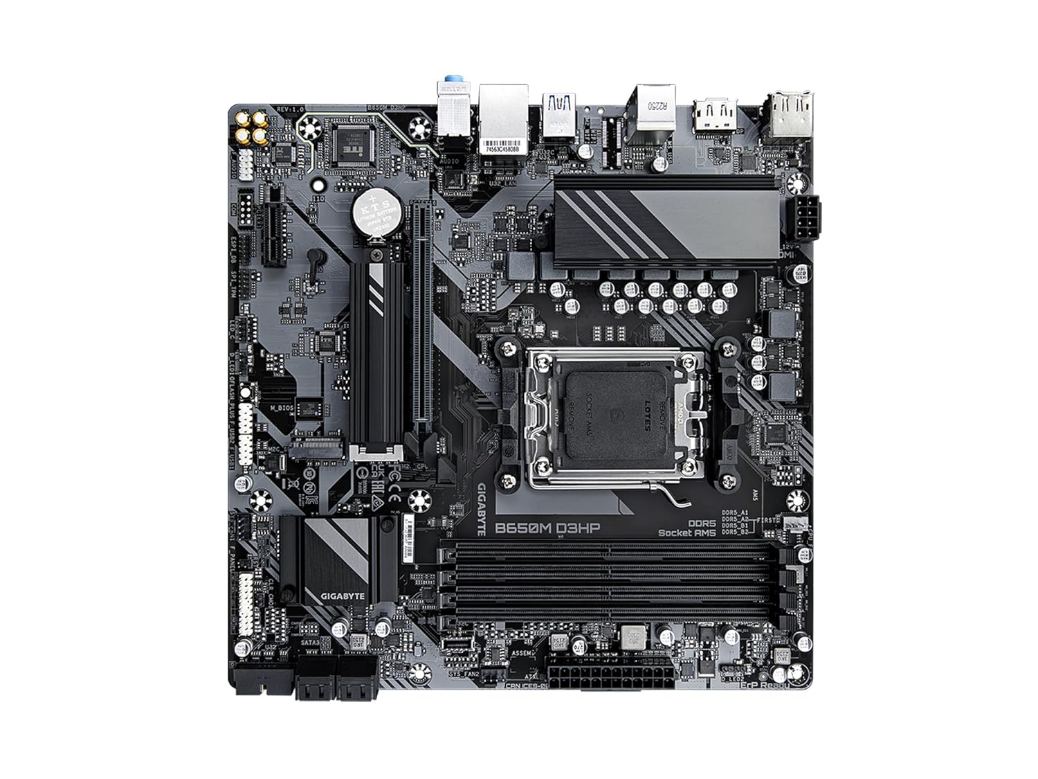 GIGABYTE B650M D3HP AM5 Micro-ATX Motherboard with DDR5 & PCIe 4.0