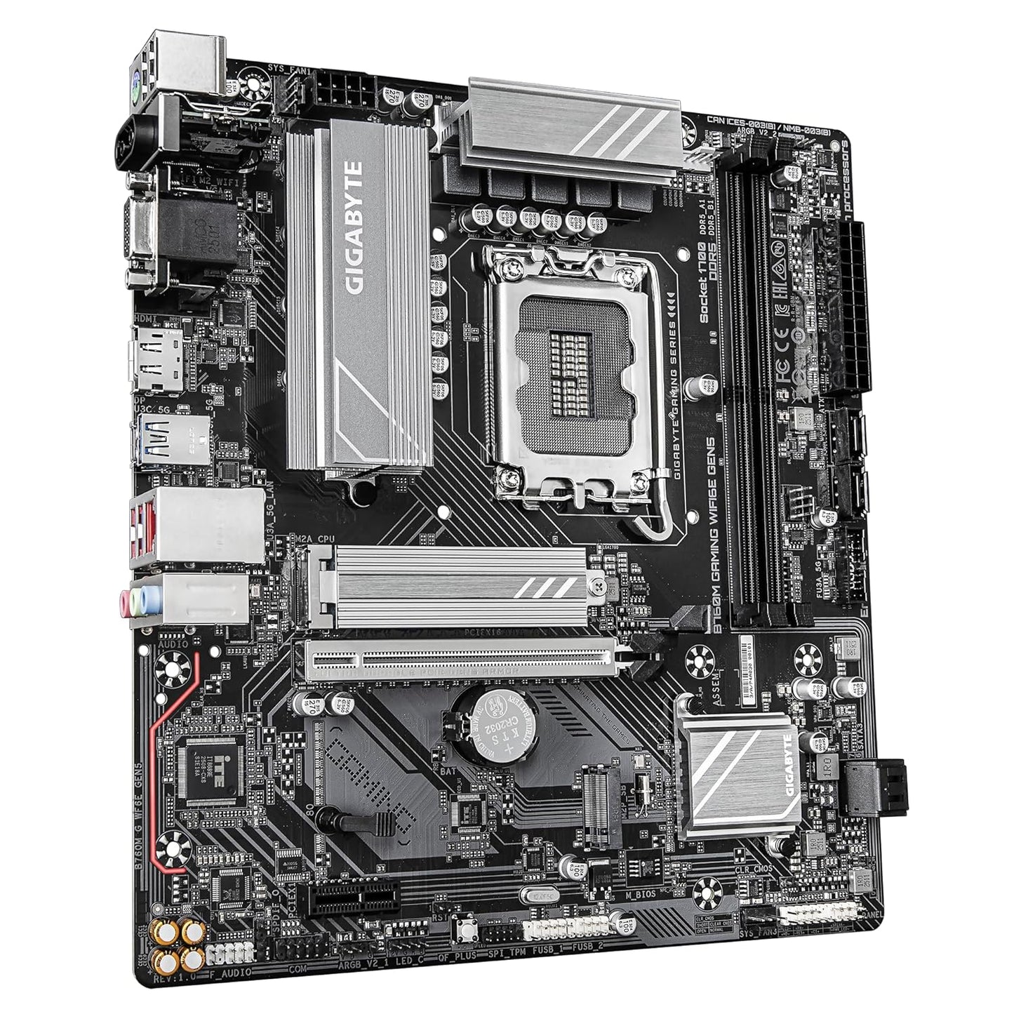 GIGABYTE B760M Gaming WiFi 6E Gen5 DDR5 Motherboard
