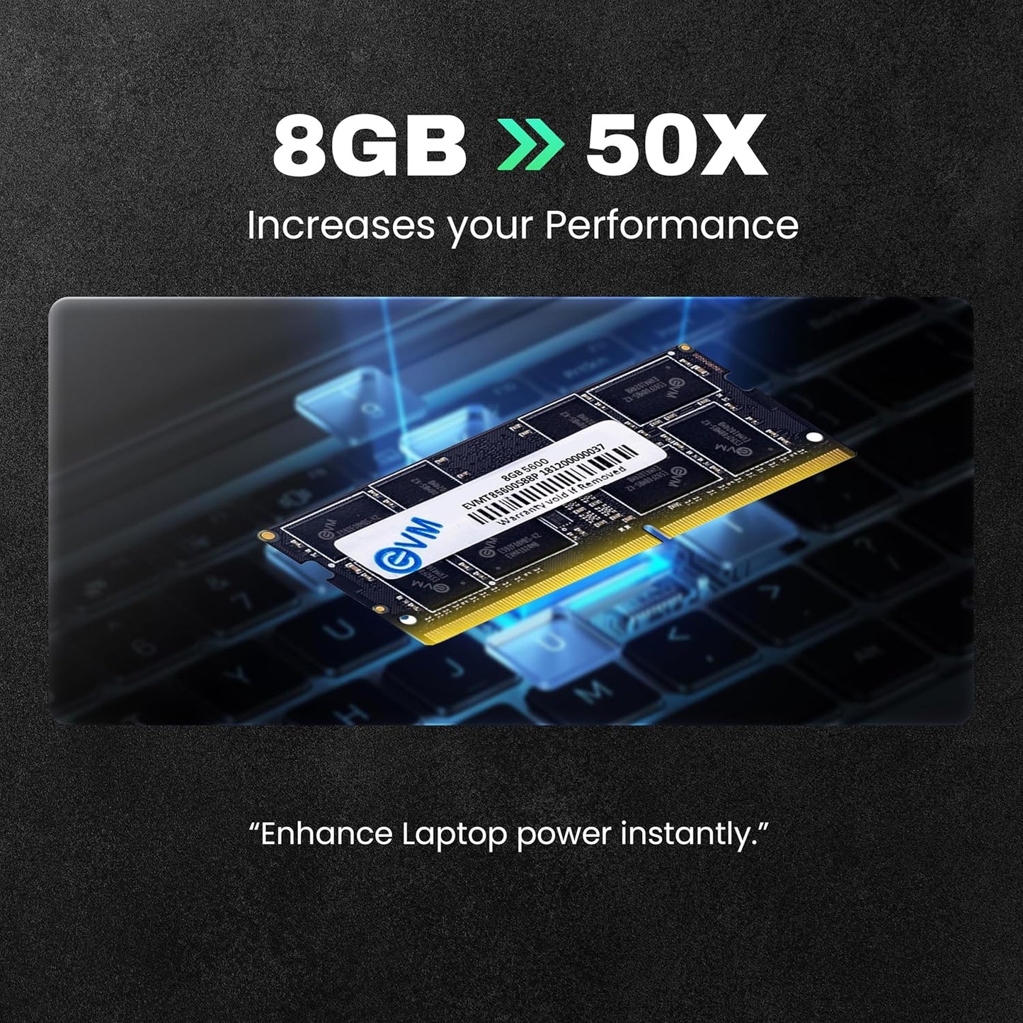 EVM 8GB DDR5 5600MHz Laptop RAM