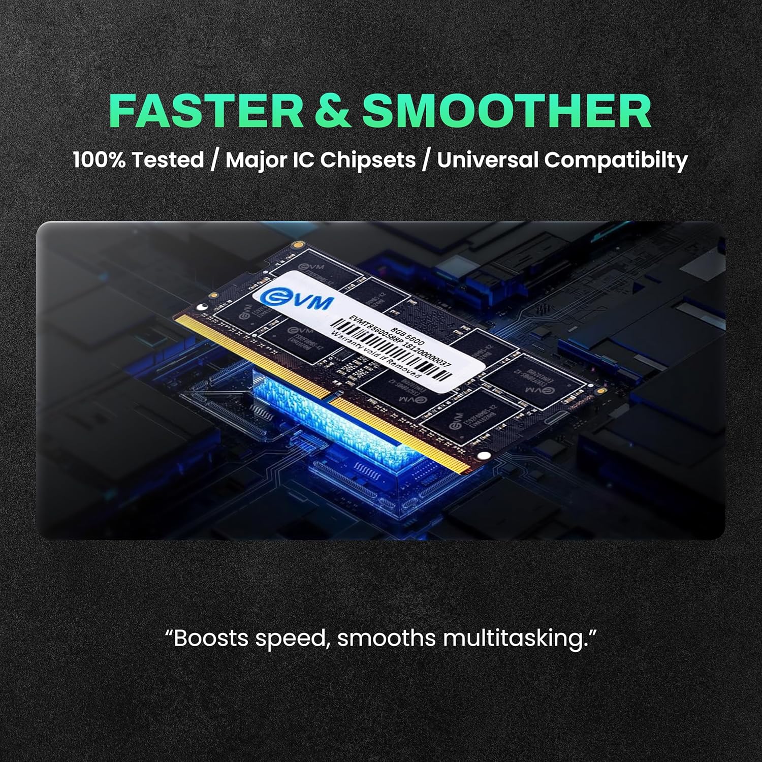 EVM 8GB DDR5 5600MHz Laptop RAM