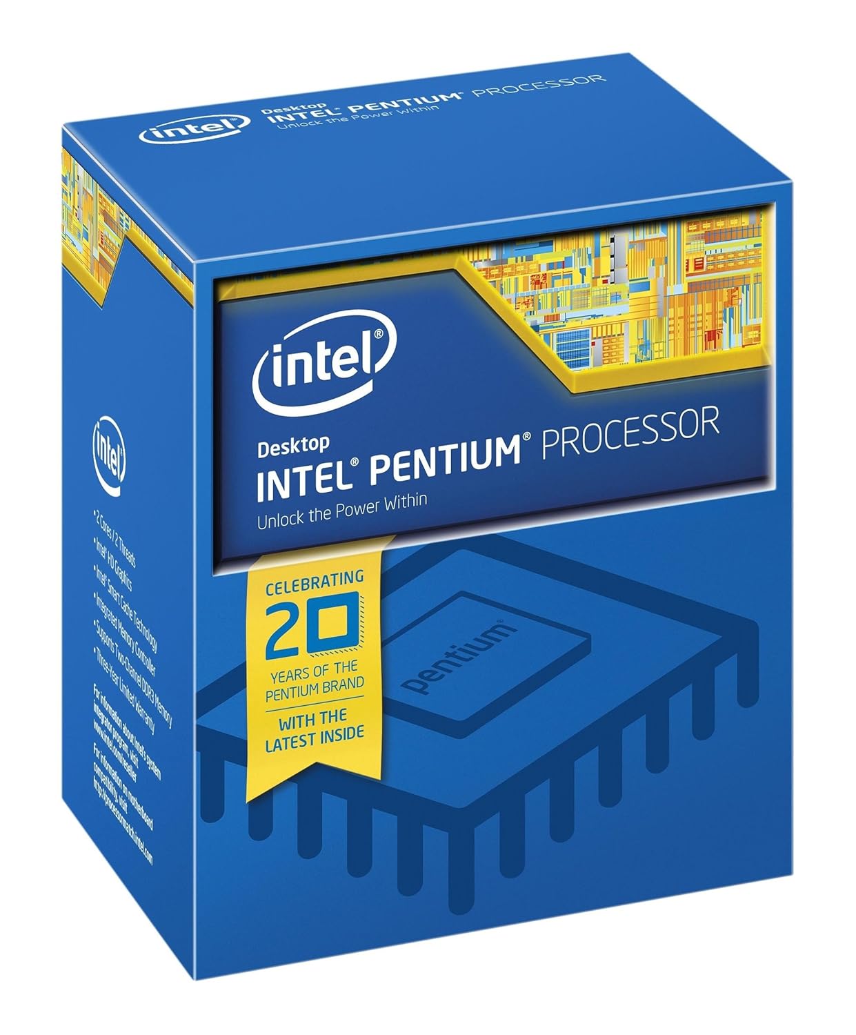 Intel Pentium G4560 Dual-Core Processor (3.5GHz, LGA1151, HD Graphics 610)