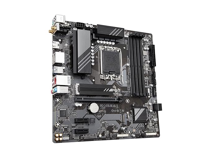 GIGABYTE B760M DS3H AX DDR5 Motherboard (LGA 1700, Wi-Fi 6E, PCIe 4.0)