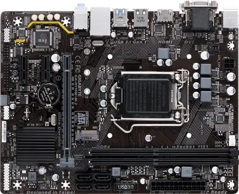 GIGABYTE H110M-M.2 DDR4 Motherboard (Intel 6th & 7th Gen Support)