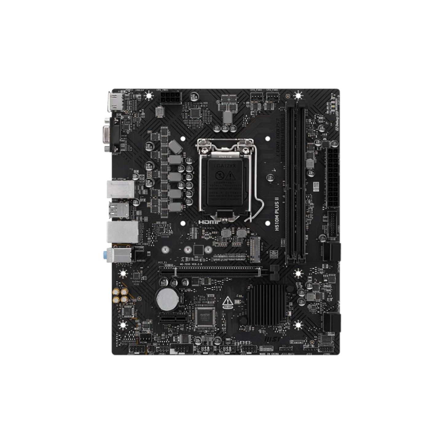 MSI PRO H510M Plus II Motherboard – Micro-ATX | Intel 10th & 11th Gen