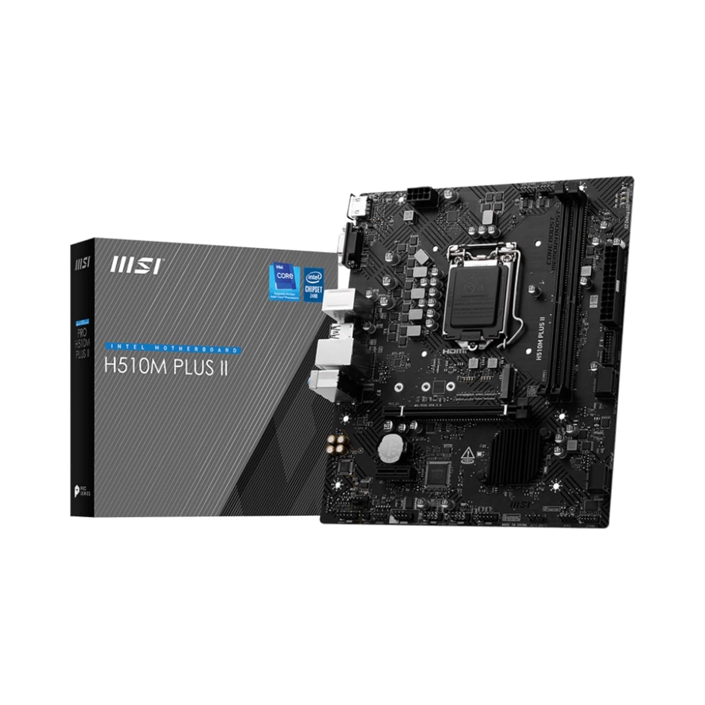 MSI PRO H510M Plus II Motherboard – Micro-ATX | Intel 10th & 11th Gen