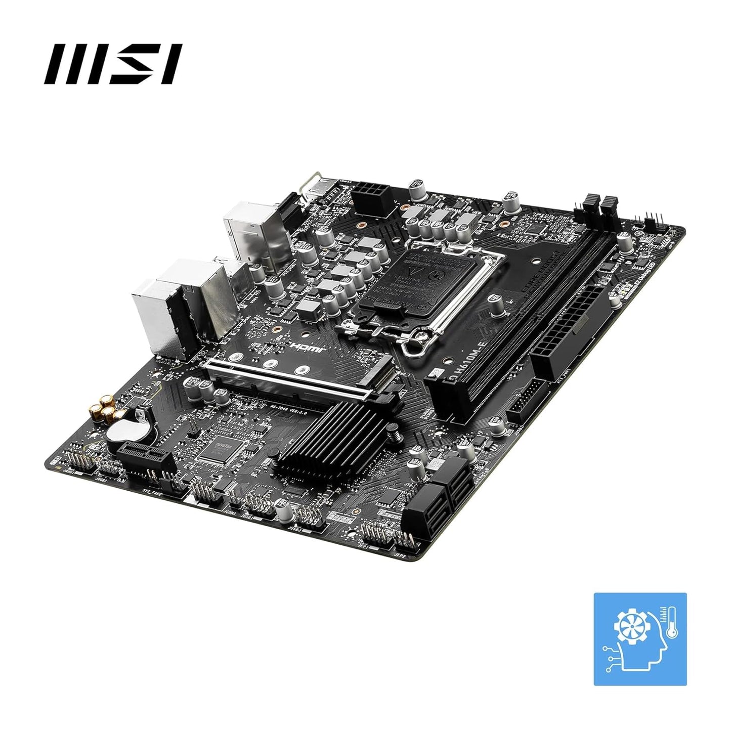 MSI PRO H610M-E Motherboard – Micro-ATX | LGA 1700 | DDR5 | PCIe 4.0