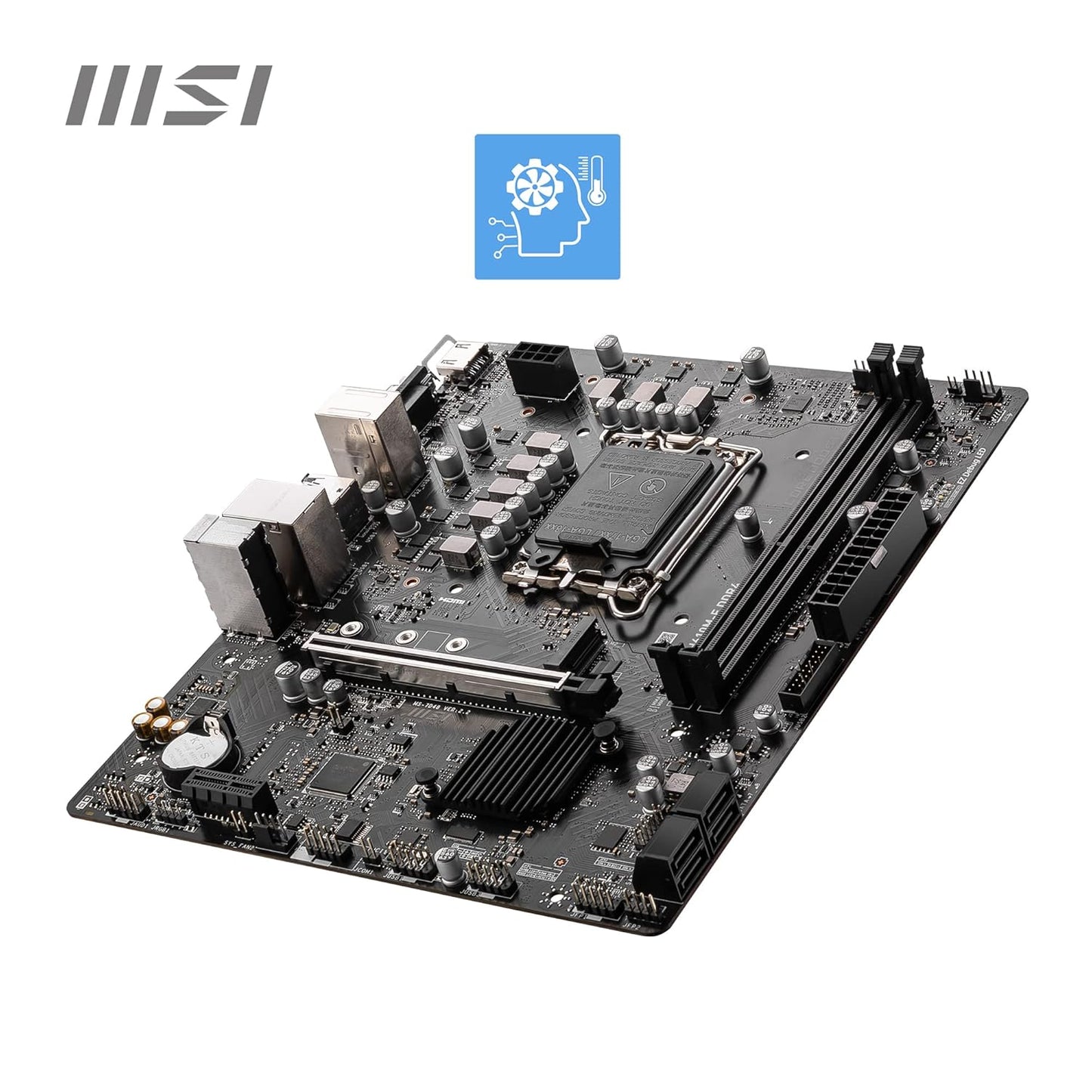 MSI PRO H610M-E DDR4 Motherboard – Micro-ATX | LGA 1700 | PCIe 4.0