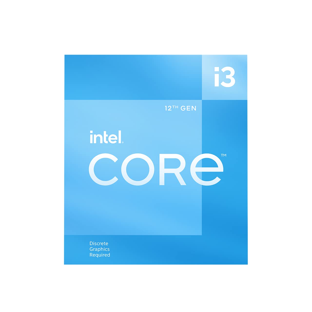 Intel Core i3-12100F 12th Gen Desktop Processor (LGA 1700, 12MB Cache)