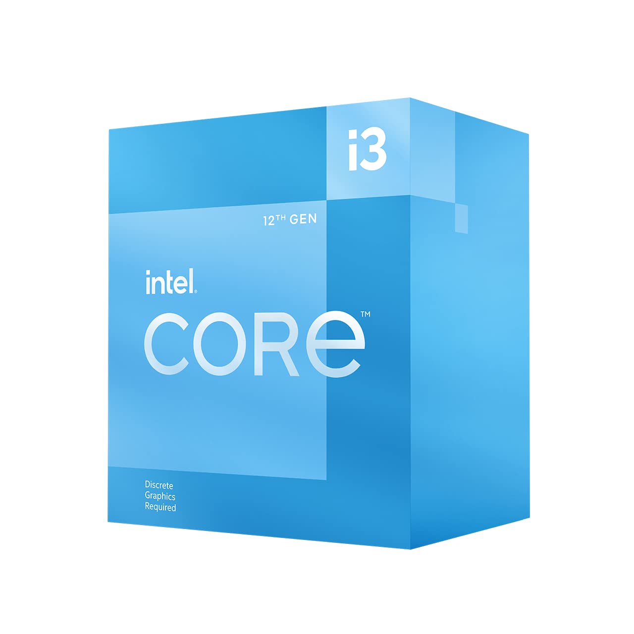 Intel Core i3-12100F 12th Gen Desktop Processor (LGA 1700, 12MB Cache)