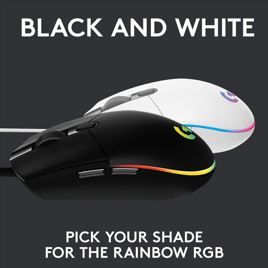 Logitech G102 (Black / White)