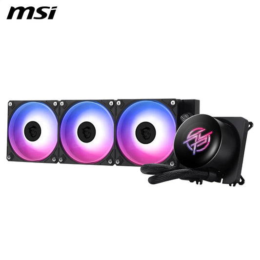 MSI MPG CORELIQUID P13 360 ARGB AIO CPU Liquid Cooler – 360mm Radiator