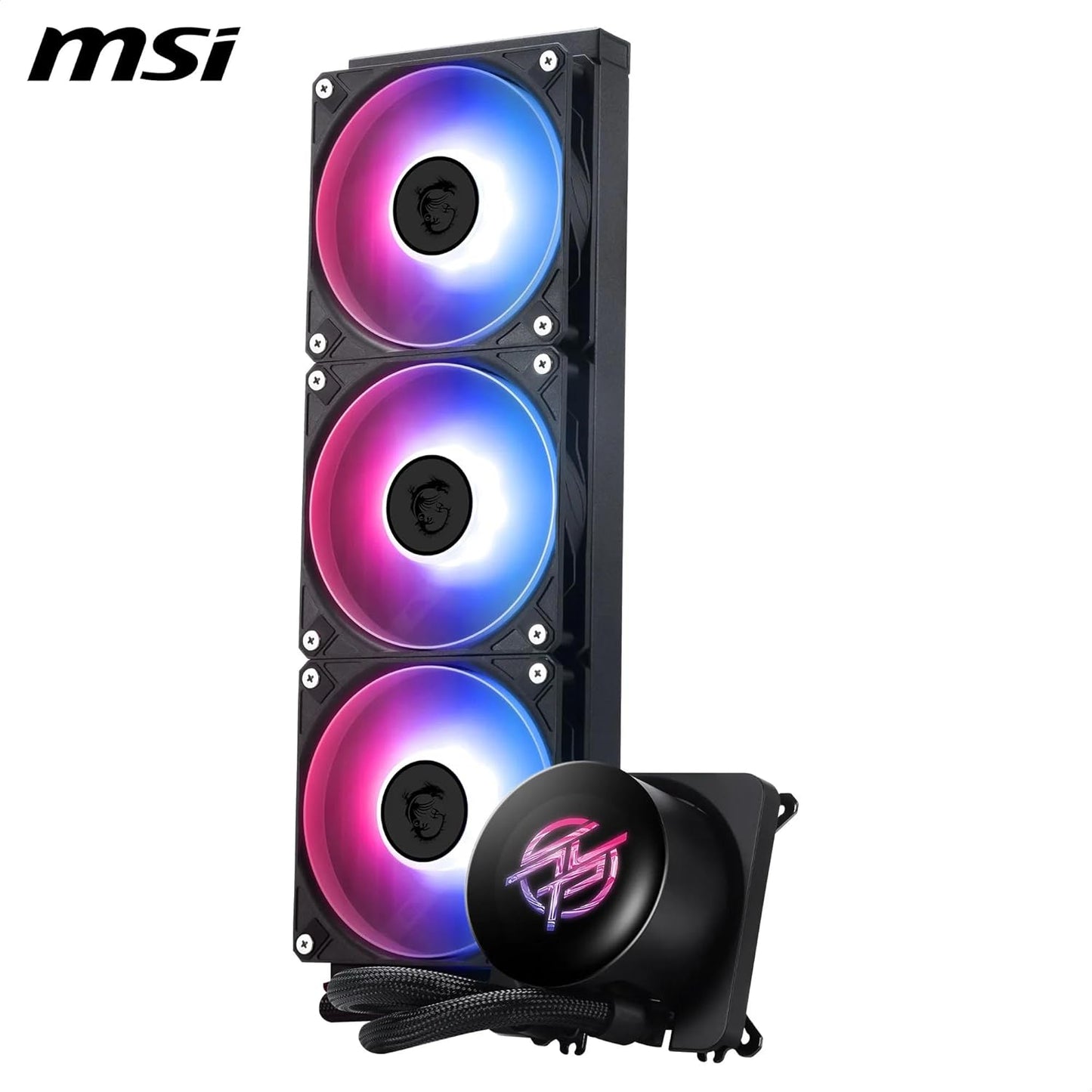 MSI MPG CORELIQUID P13 360 ARGB AIO CPU Liquid Cooler – 360mm Radiator