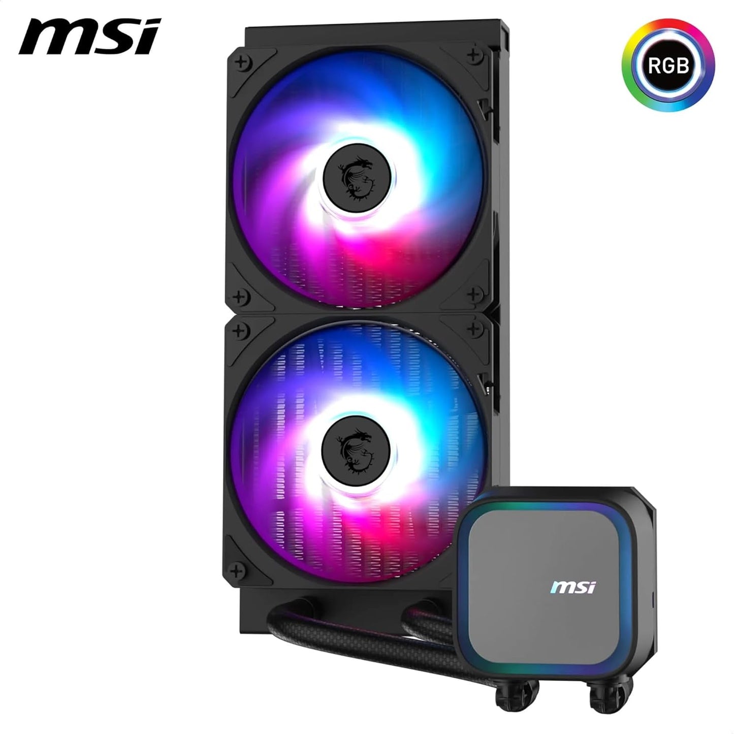 MSI MAG CORELIQUID A13 240 ARGB AIO CPU Liquid Cooler